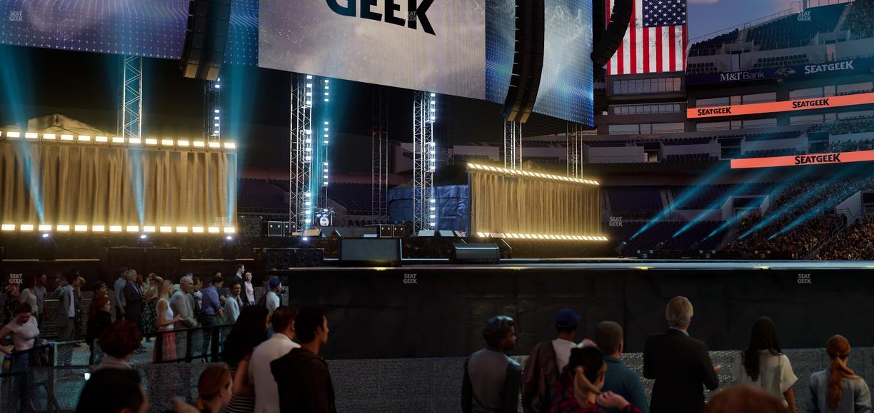 M&T Bank Stadium - Section Ga Pit 4 Seat View