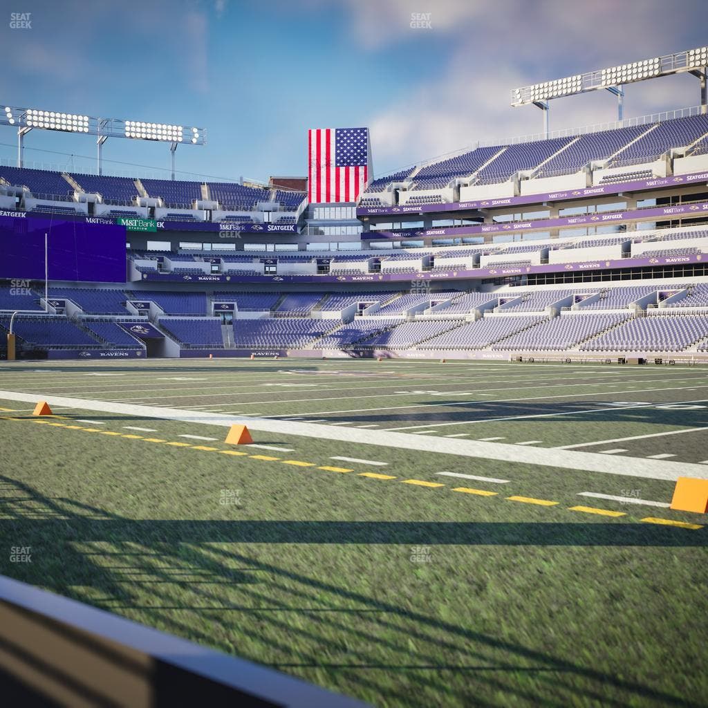 M&T Bank Stadium - Section Northwest Seat View