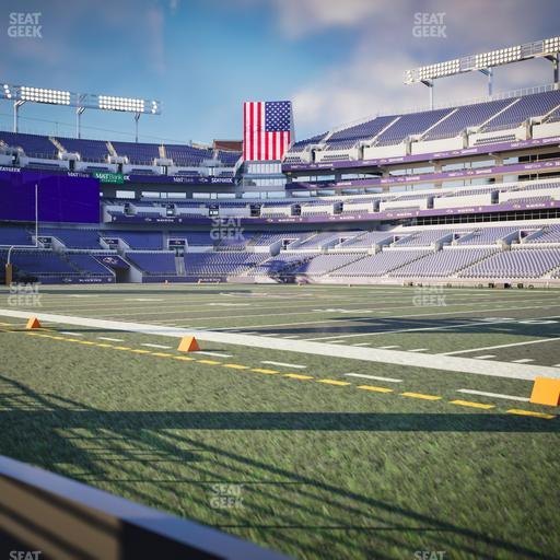 M&T Bank Stadium - Section Northwest Seat View