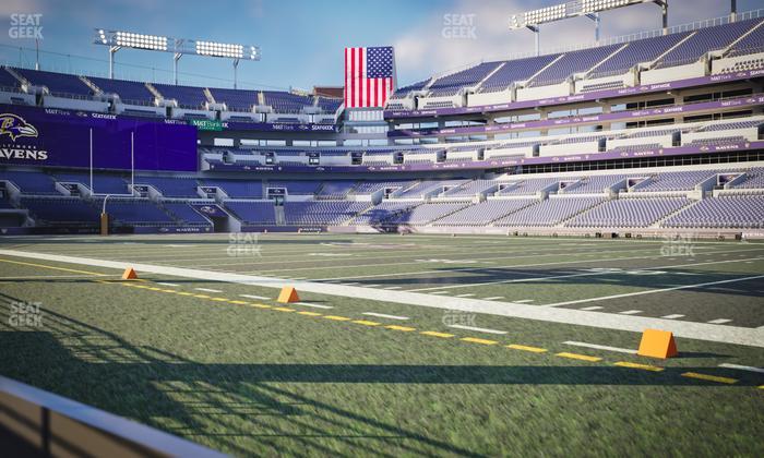 M&T Bank Stadium - Section Northwest Seat View