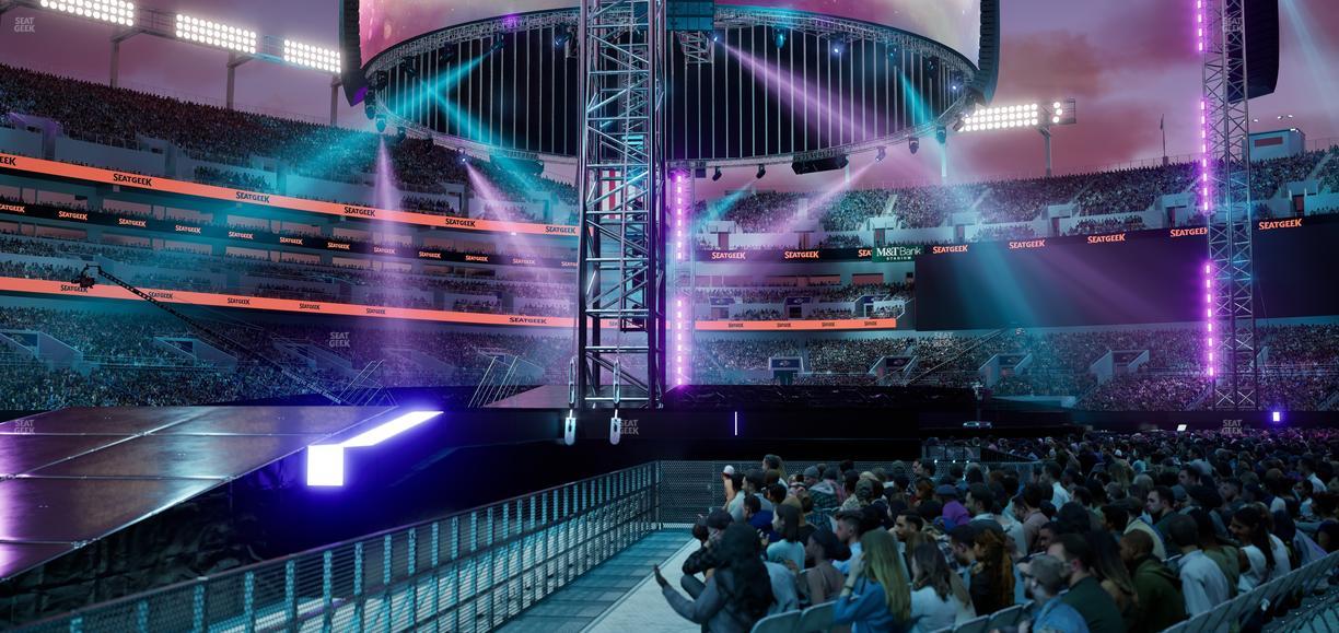 M&T Bank Stadium - Section Southwest Seat View