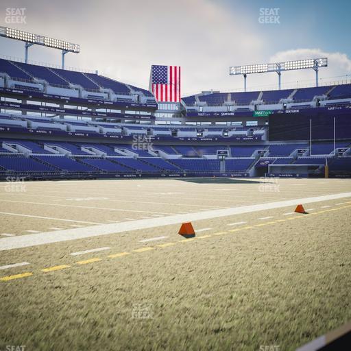 M&T Bank Stadium - Section Southwest Seat View