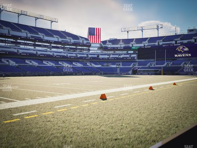 M&T Bank Stadium - Section Southwest Seat View