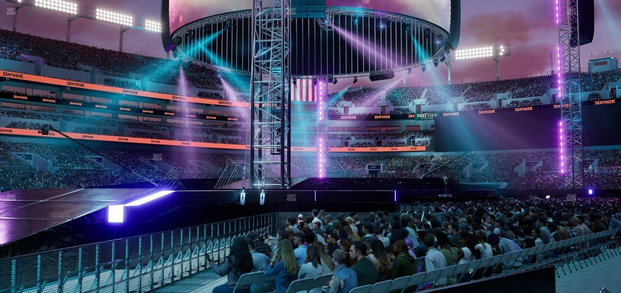 M&T Bank Stadium - Section Southwest Seat View