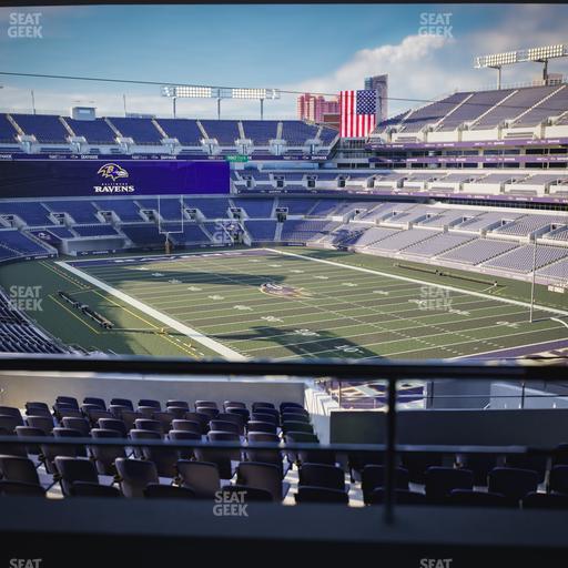 M&T Bank Stadium - Section Suite 301 Seat View