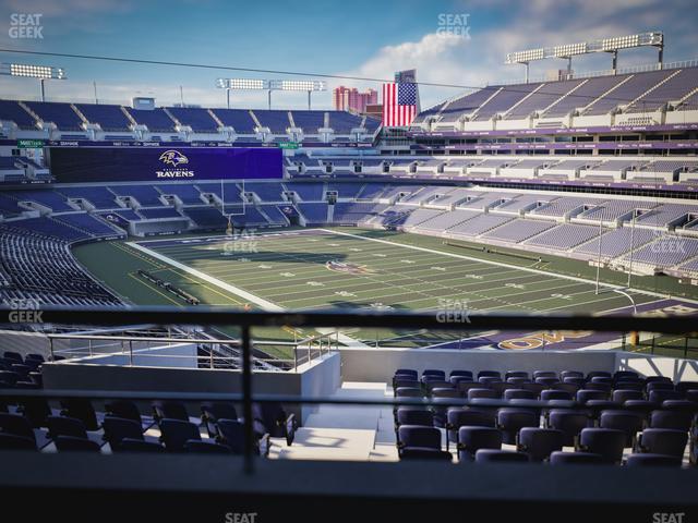 M&T Bank Stadium - Section Suite 302 Seat View