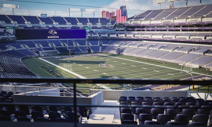 M&T Bank Stadium - Section Suite 302 Seat View