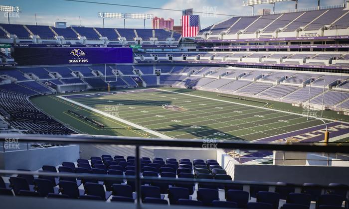M&T Bank Stadium - Section Suite 303 Seat View