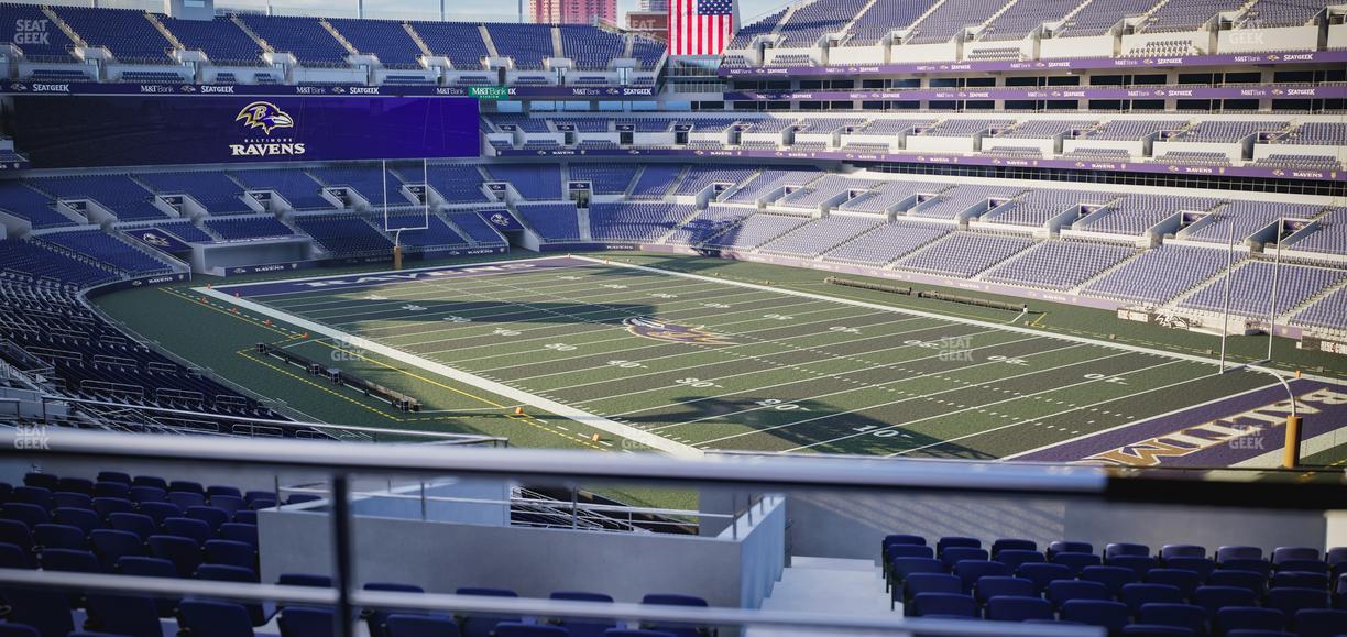 M&T Bank Stadium - Section Suite 304 Seat View