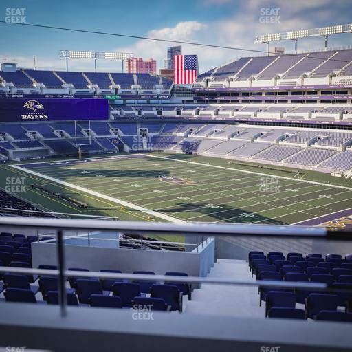 M&T Bank Stadium - Section Suite 304 Seat View