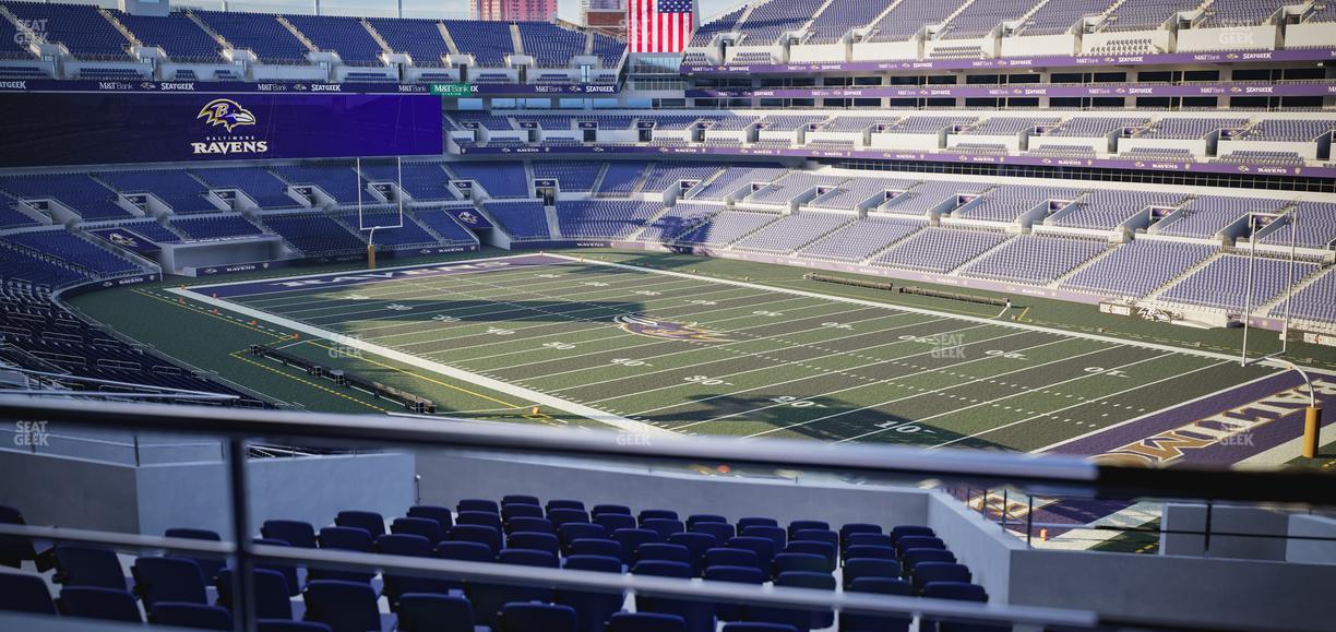 M&T Bank Stadium - Section Suite 305 Seat View