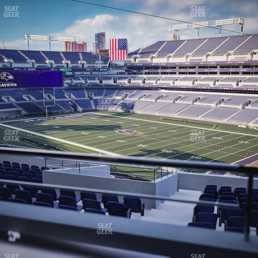 M&T Bank Stadium - Section Suite 306 Seat View