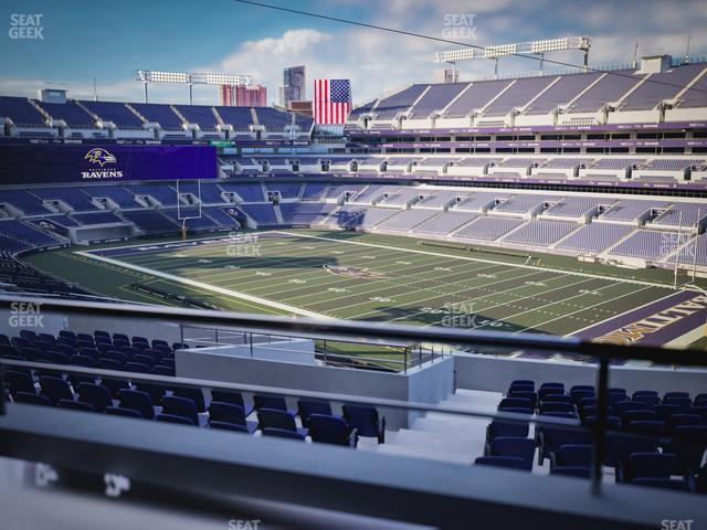 M&T Bank Stadium - Section Suite 306 Seat View