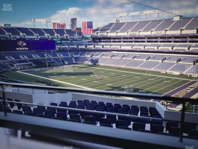 M&T Bank Stadium - Section Suite 307 Seat View