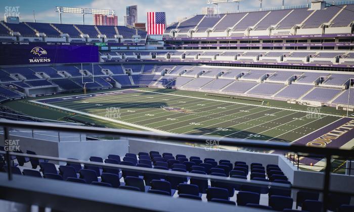 M&T Bank Stadium - Section Suite 307 Seat View