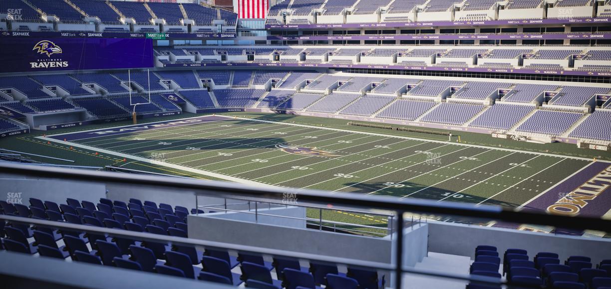 M&T Bank Stadium - Section Suite 308 Seat View