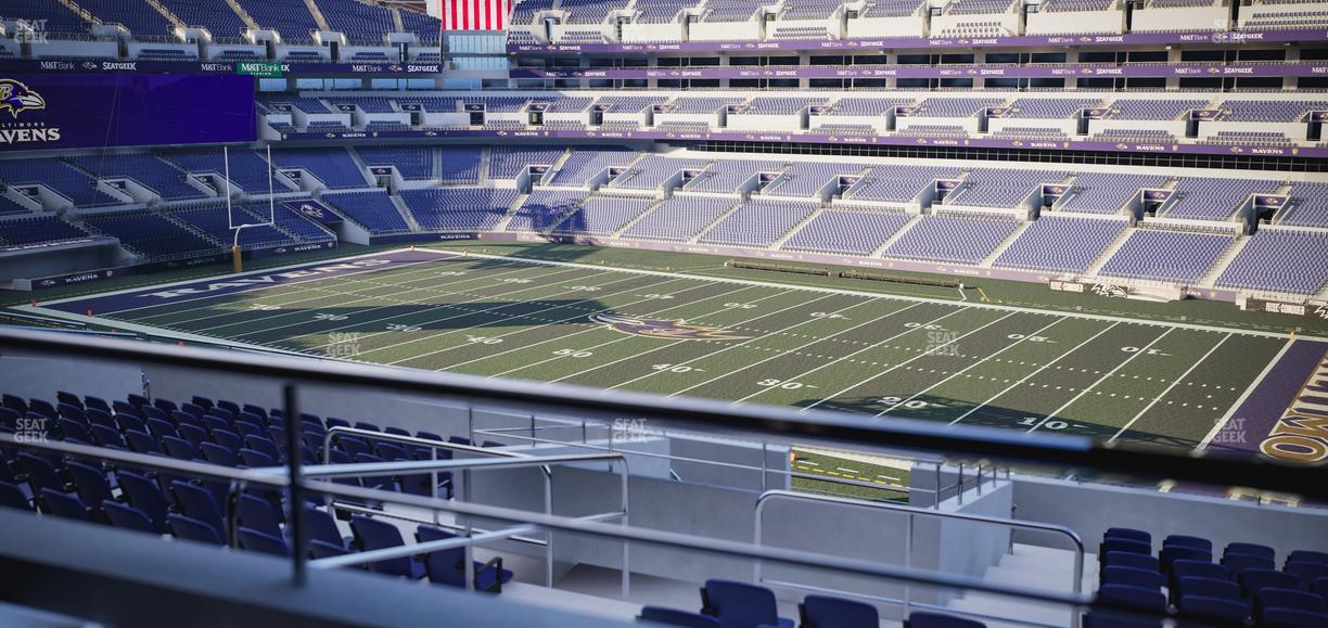 M&T Bank Stadium - Section Suite 310 Seat View