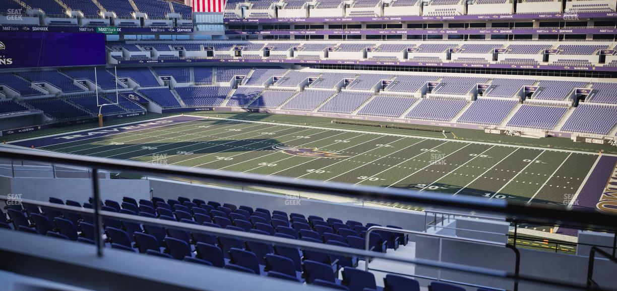 M&T Bank Stadium - Section Suite 311 Seat View