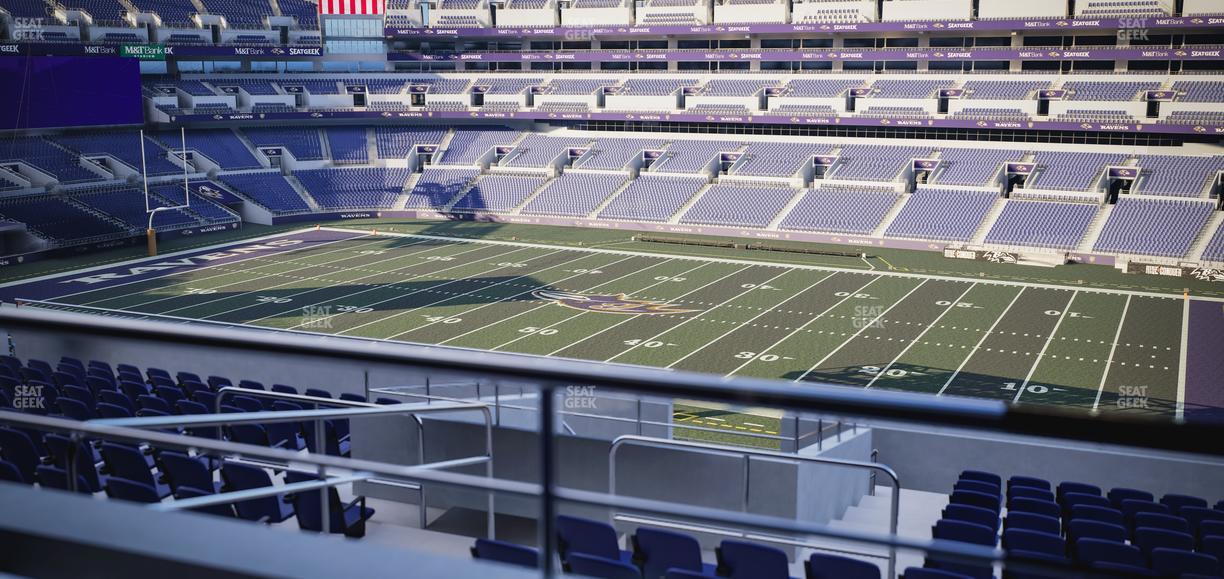 M&T Bank Stadium - Section Suite 312 Seat View
