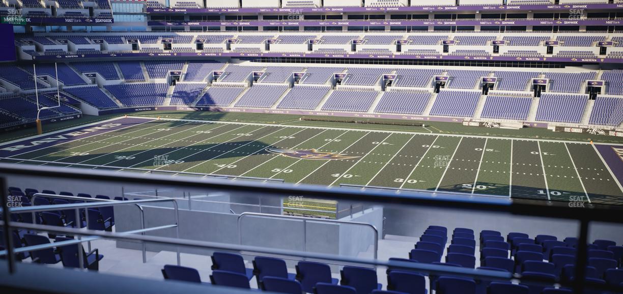 M&T Bank Stadium - Section Suite 314 Seat View