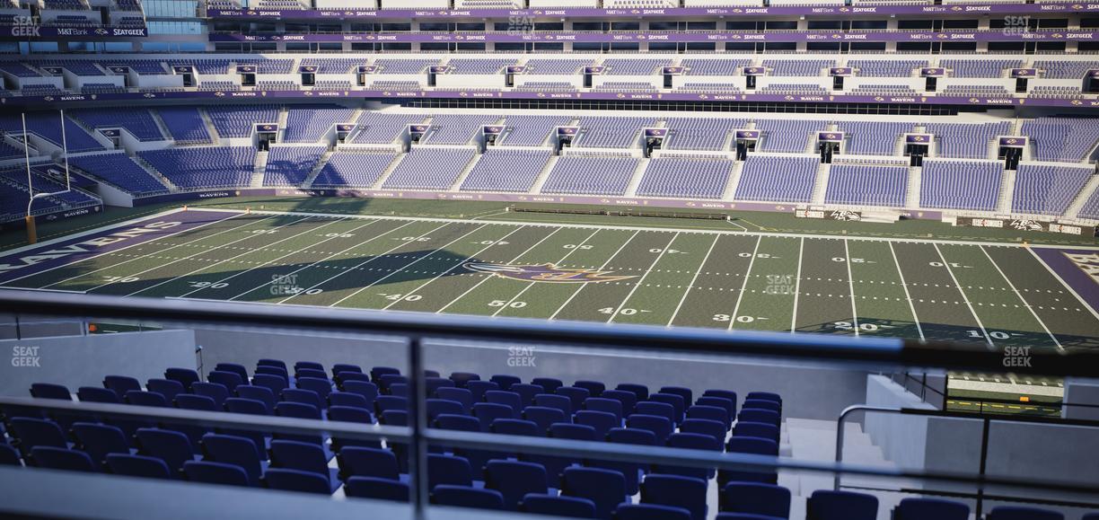 M&T Bank Stadium - Section Suite 315 Seat View