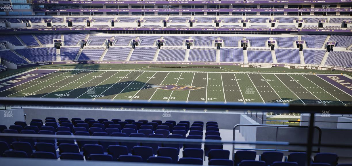 M&T Bank Stadium - Section Suite 317 Seat View