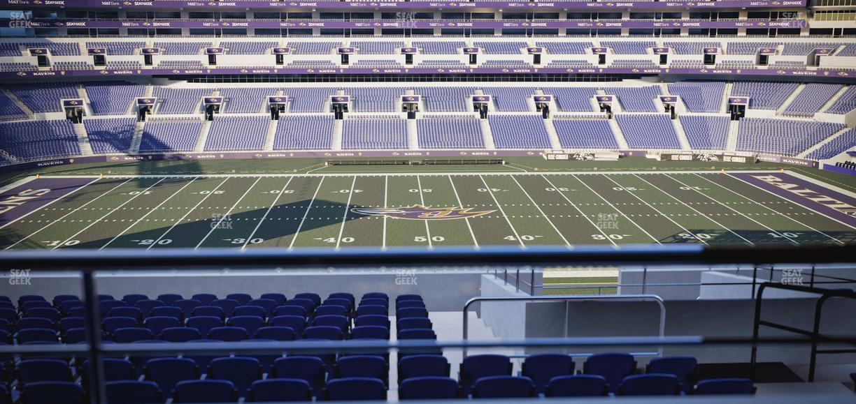 M&T Bank Stadium - Section Suite 319 Seat View