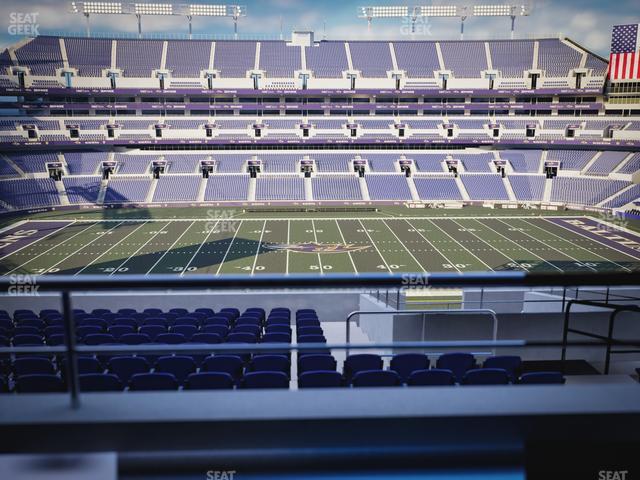 M&T Bank Stadium - Section Suite 319 Seat View