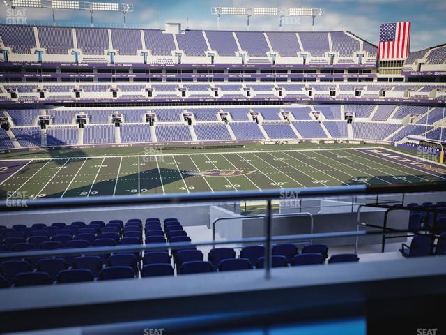 M&T Bank Stadium - Section Suite 321 Seat View