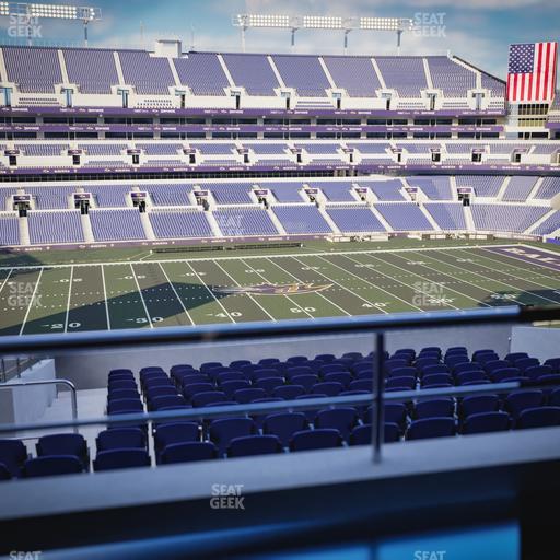 M&T Bank Stadium - Section Suite 322 Seat View