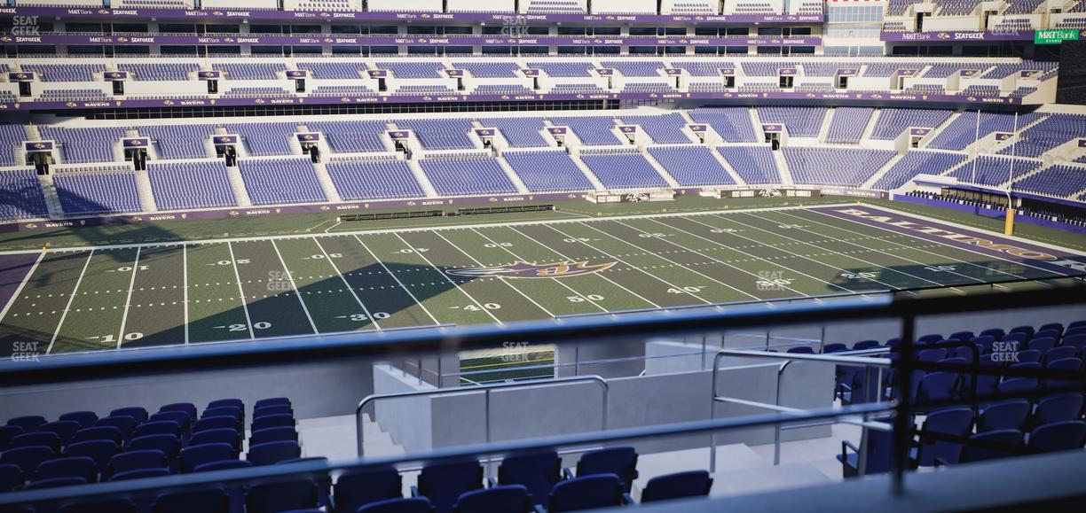 M&T Bank Stadium - Section Suite 323 Seat View