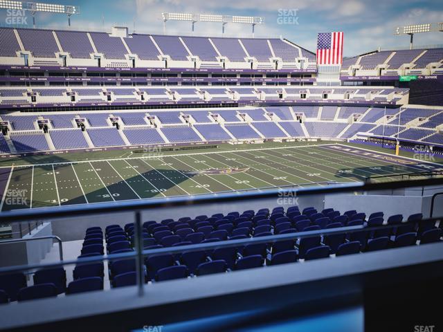 M&T Bank Stadium - Section Suite 324 Seat View
