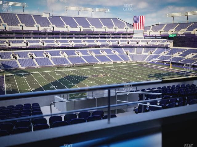 M&T Bank Stadium - Section Suite 325 Seat View