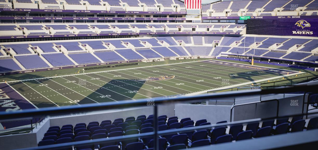 M&T Bank Stadium - Section Suite 328 Seat View