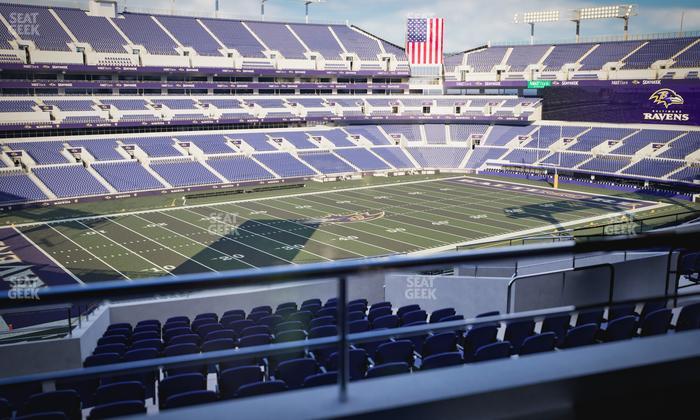 M&T Bank Stadium - Section Suite 328 Seat View