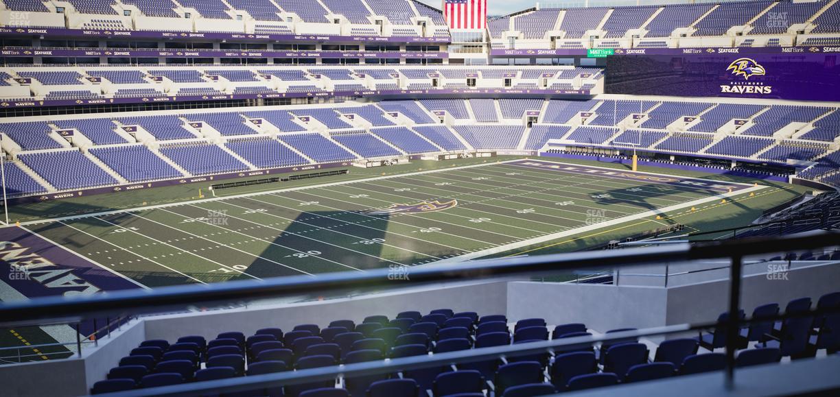 M&T Bank Stadium - Section Suite 330 Seat View