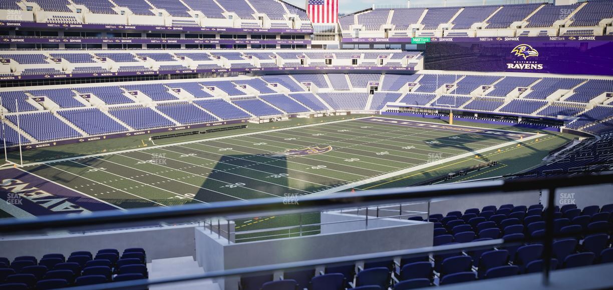 M&T Bank Stadium - Section Suite 331 Seat View