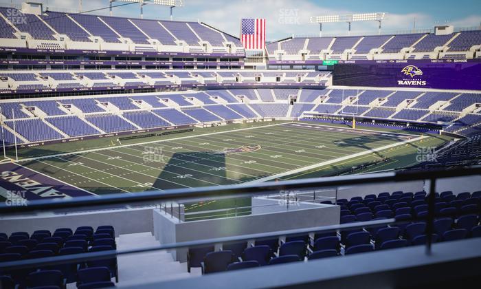 M&T Bank Stadium - Section Suite 331 Seat View