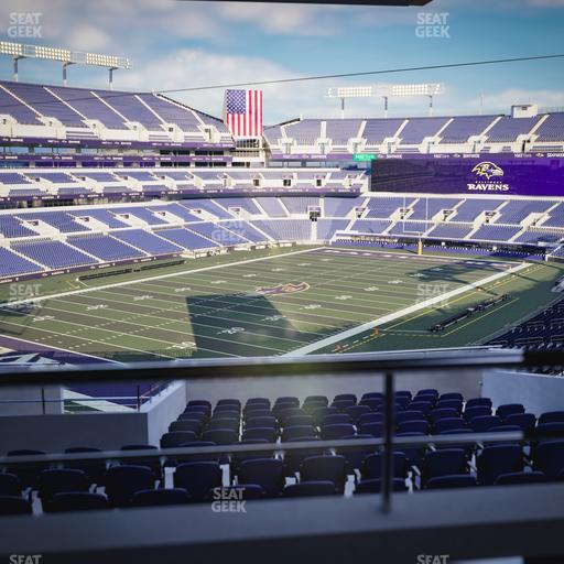 M&T Bank Stadium - Section Suite 334 Seat View