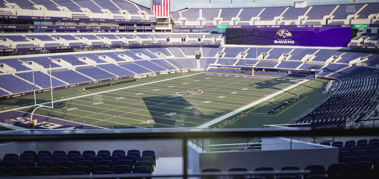 M&T Bank Stadium - Section Suite 335 Seat View