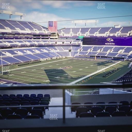 M&T Bank Stadium - Section Suite 335 Seat View