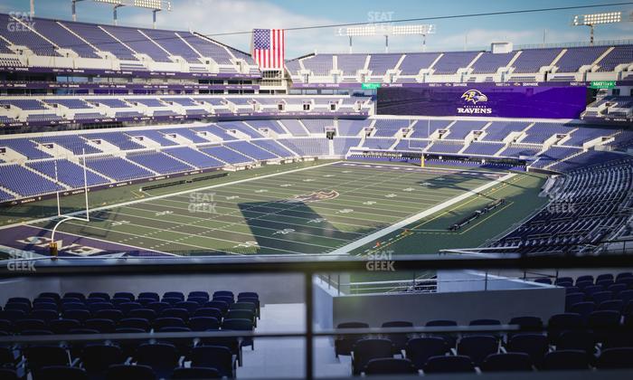 M&T Bank Stadium - Section Suite 335 Seat View