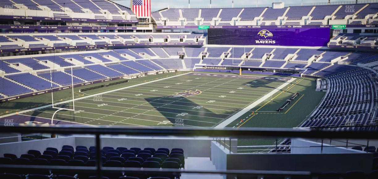 M&T Bank Stadium - Section Suite 337 Seat View