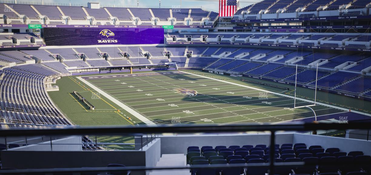 M&T Bank Stadium - Section Suite 338 Seat View