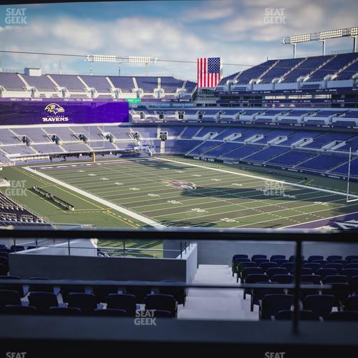 M&T Bank Stadium - Section Suite 340 Seat View