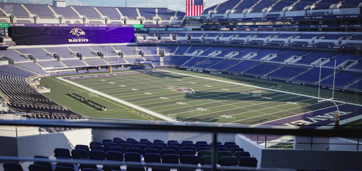 M&T Bank Stadium - Section Suite 341 Seat View