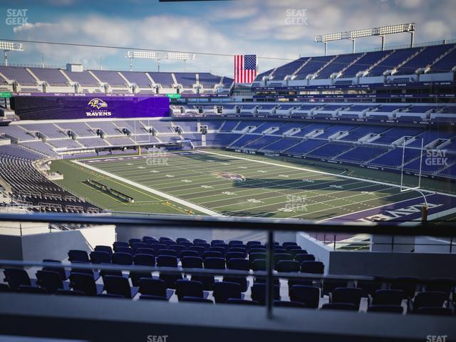 M&T Bank Stadium - Section Suite 341 Seat View