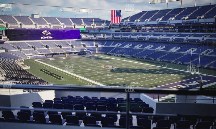 M&T Bank Stadium - Section Suite 341 Seat View