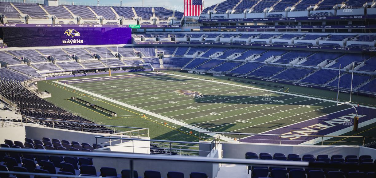 M&T Bank Stadium - Section Suite 342 Seat View