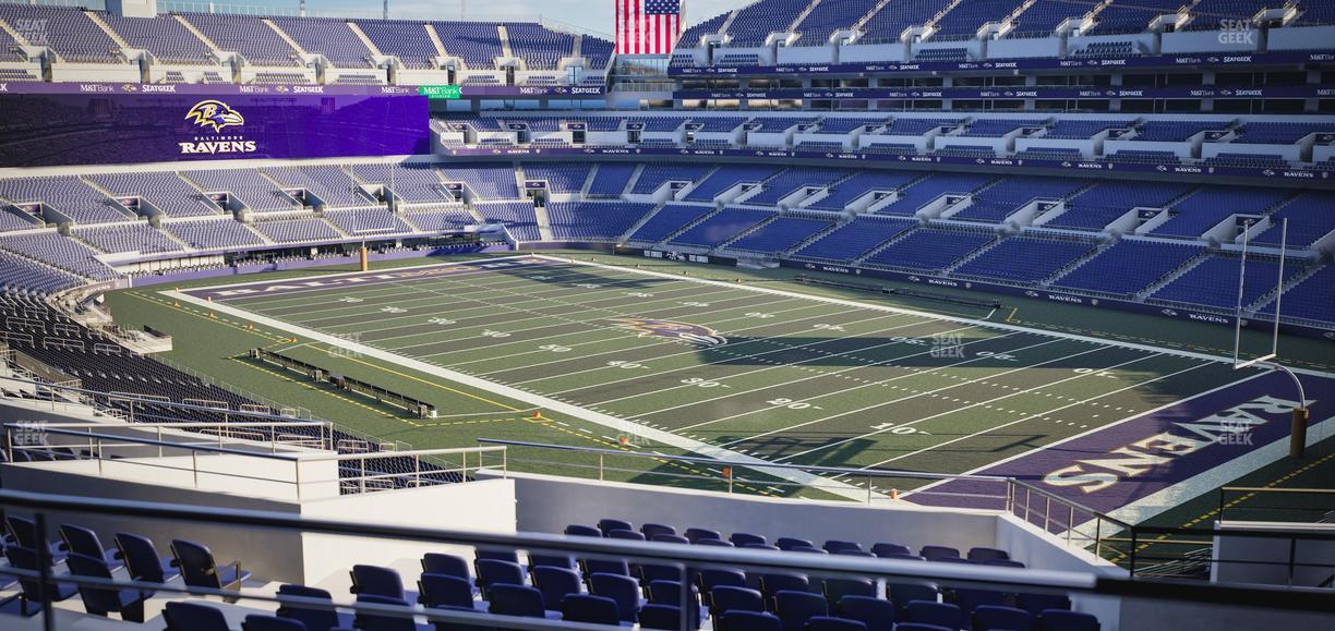 M&T Bank Stadium - Section Suite 343 Seat View